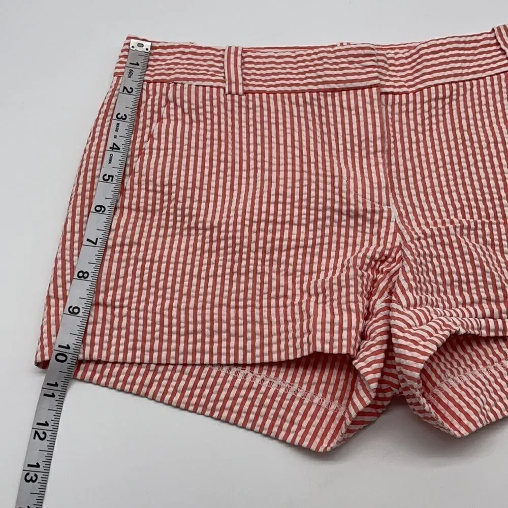 J. Crew Seersucker Shorts Size 2